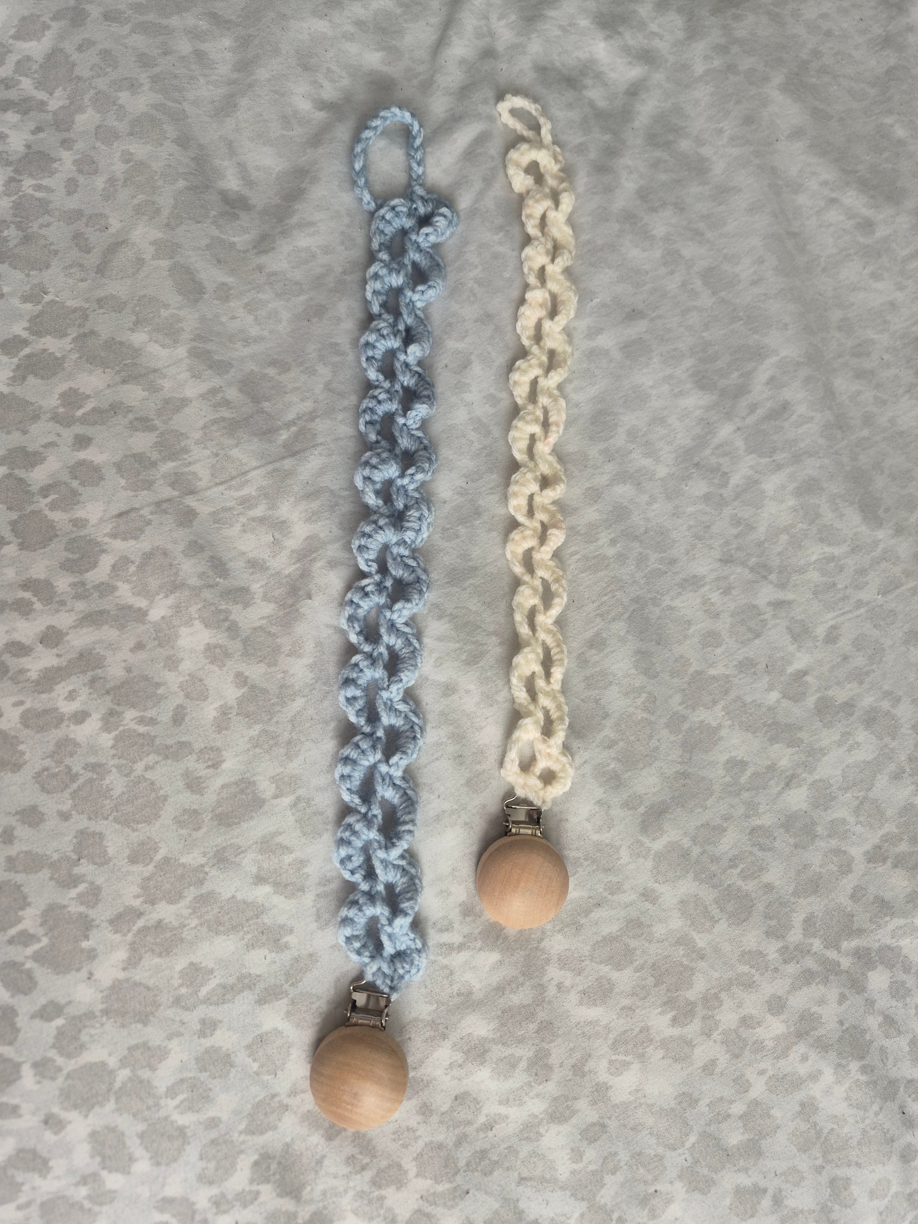 Wooden Binky Clips