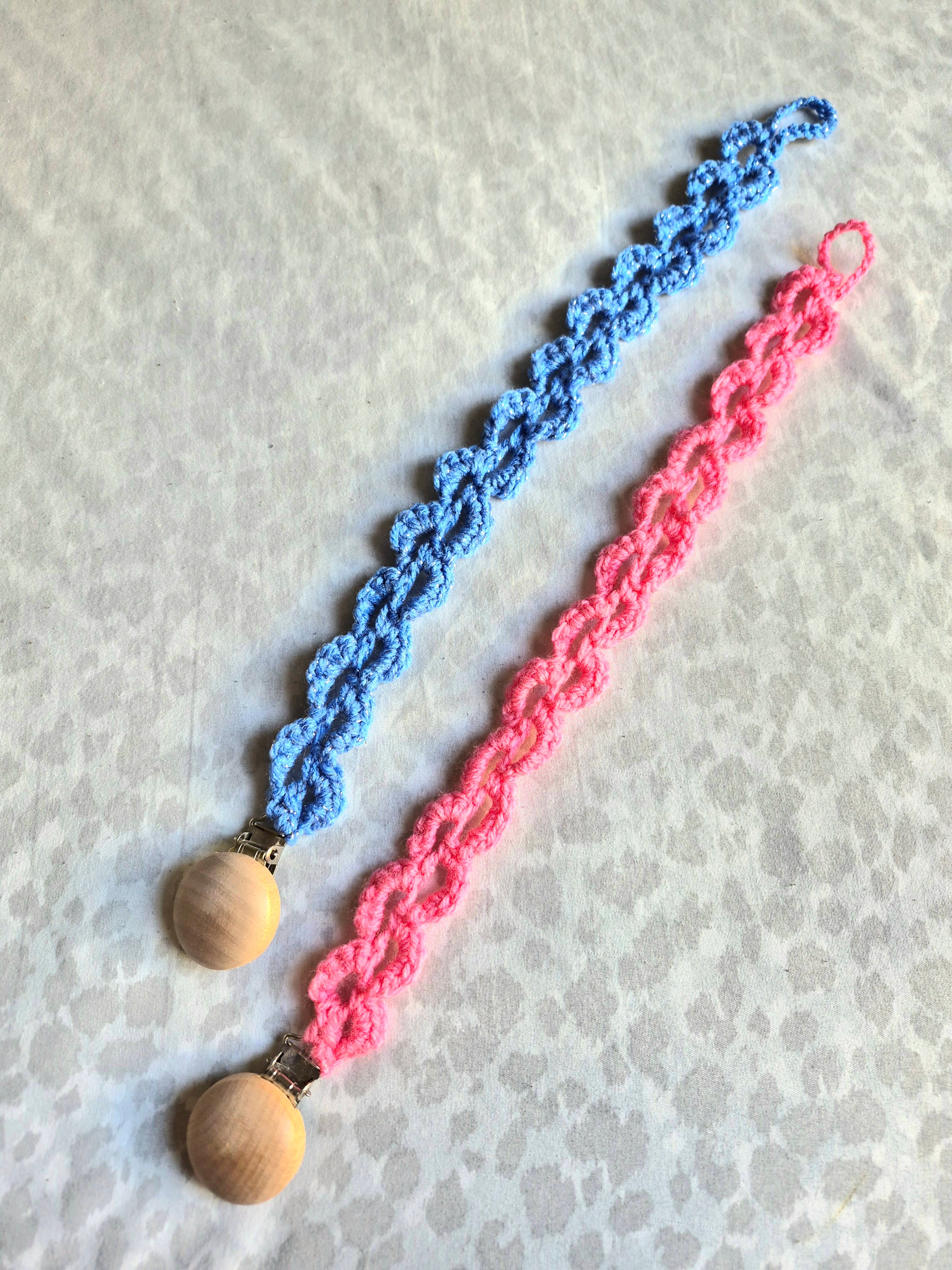 Wooden Binky Clips